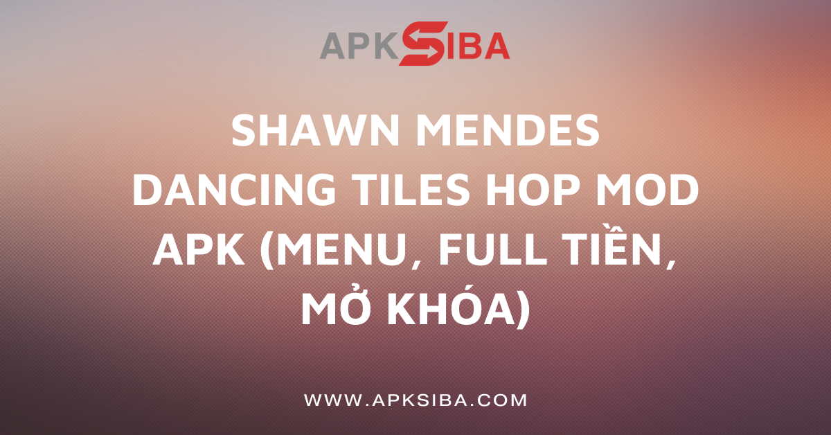 Shawn Mendes Dancing Tiles Hop MOD APK